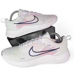 Nike Downshifter 12 Premium 'Floral Watercolor' Sneakers DX7885-100 Women's 9.5